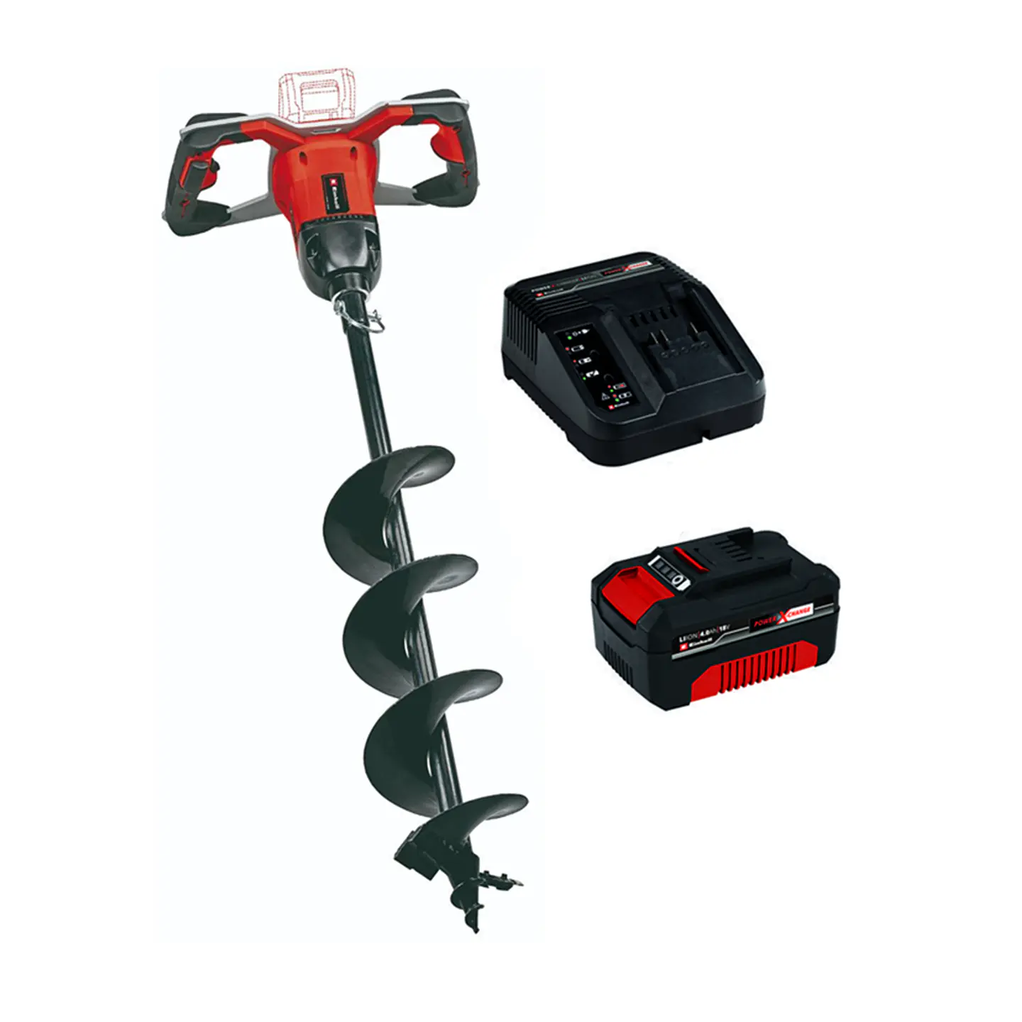 Barreno Ahoyador Inalámbrico 18v Bat+ Carg Einhell 3437000 1