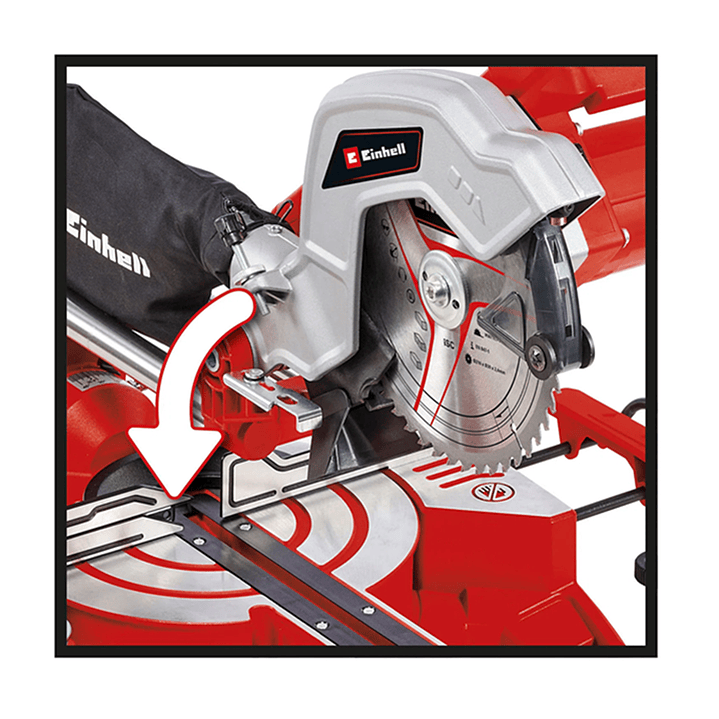 Sierra Ingleteadora Telescópica 1600w 8 216mm Einhell  2