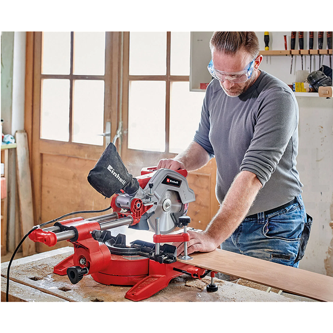 Sierra Ingleteadora Telescópica 1600w 8 216mm Einhell  4