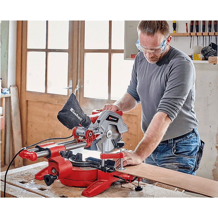 Sierra Ingleteadora Telescópica 1600w 8 216mm Einhell  4