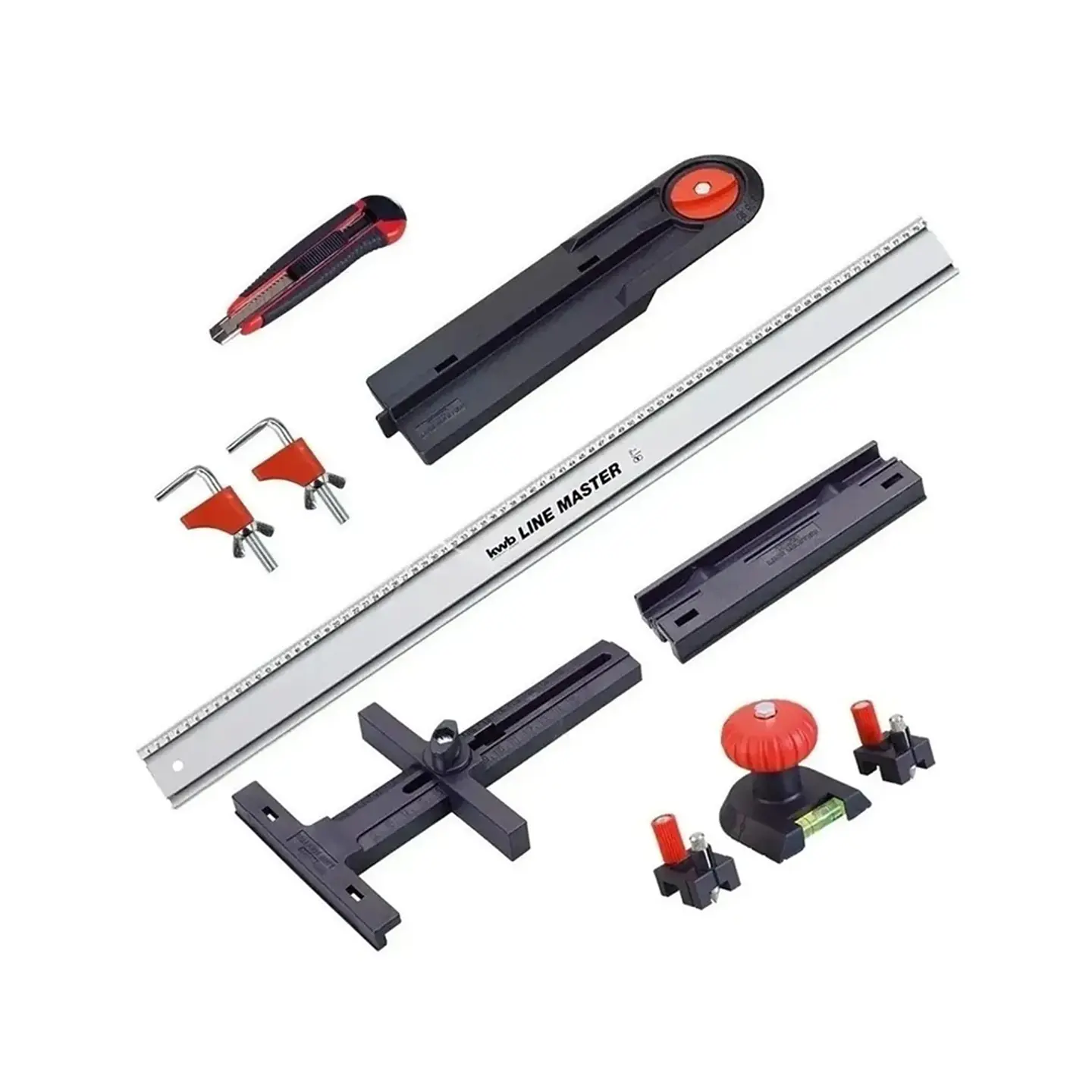 Kit Juego De Regla De Precisión Carpintero 10 Piezas Kwb  1