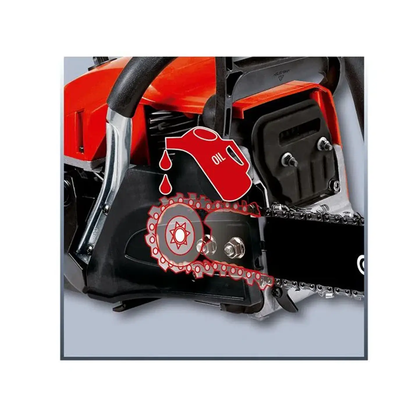 Motosierra Bencinera 2000w 40cm 2.0kw Einhell 4501852 2