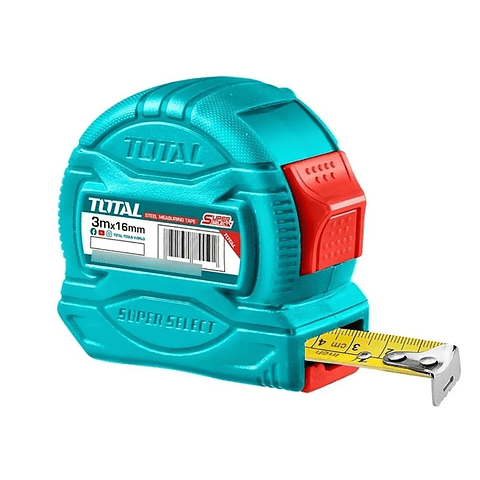 Cinta Huincha De Medir Metrica De Acero 3m Total Tmt34316