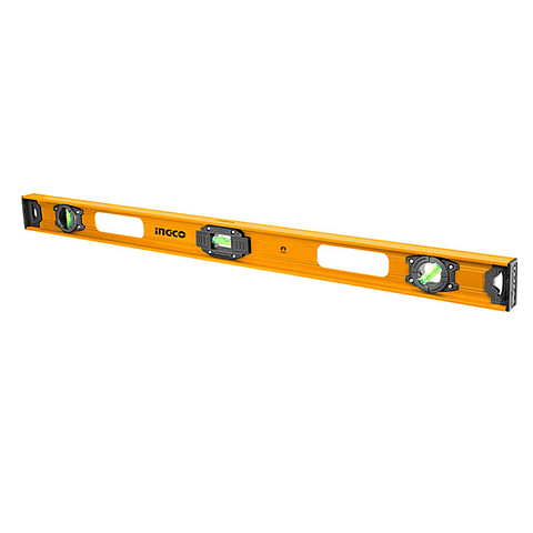 Nivel Aluminio Con Iman 3 Burbujas 80cm Ingco Hsl28080