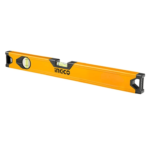 Nivel Aluminio 2 Burbujas 60cm Ingco Hsl58060