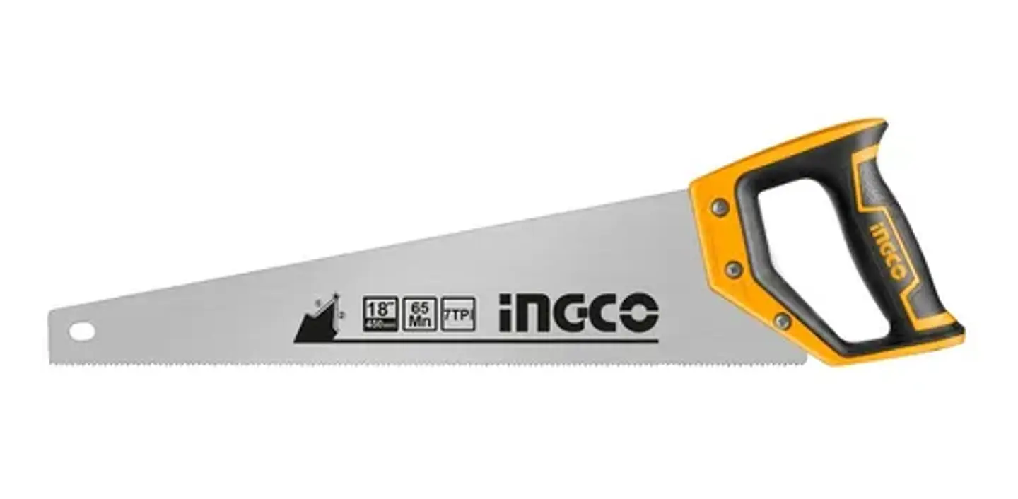 Serrucho Carpintero Con Mango De Fibra 18 Pulgadas Ingco 2