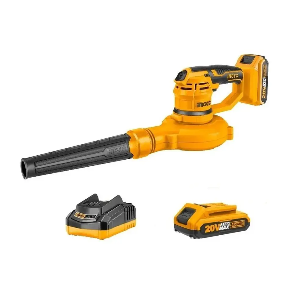 Soplador Aspirador Inalambrico 20v Bat + Cargador Ingco 1