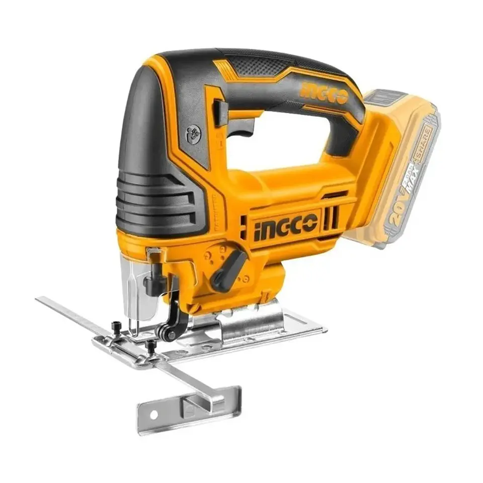 Sierra Caladora Inalambrica 20v C/5 Hojas Carg + Bat Ingco 2