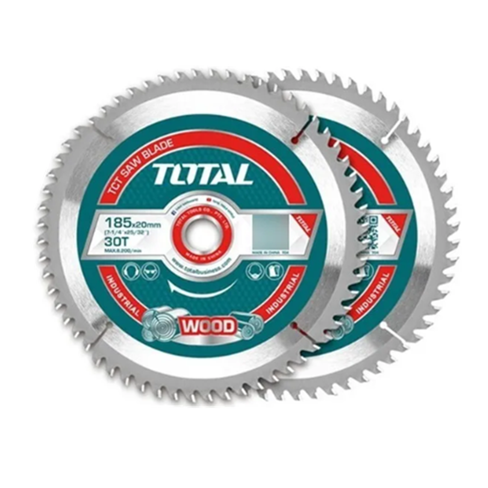 Pack 2 Hoja Disco Sierra Circular 7 1/4 30 Dientes Total