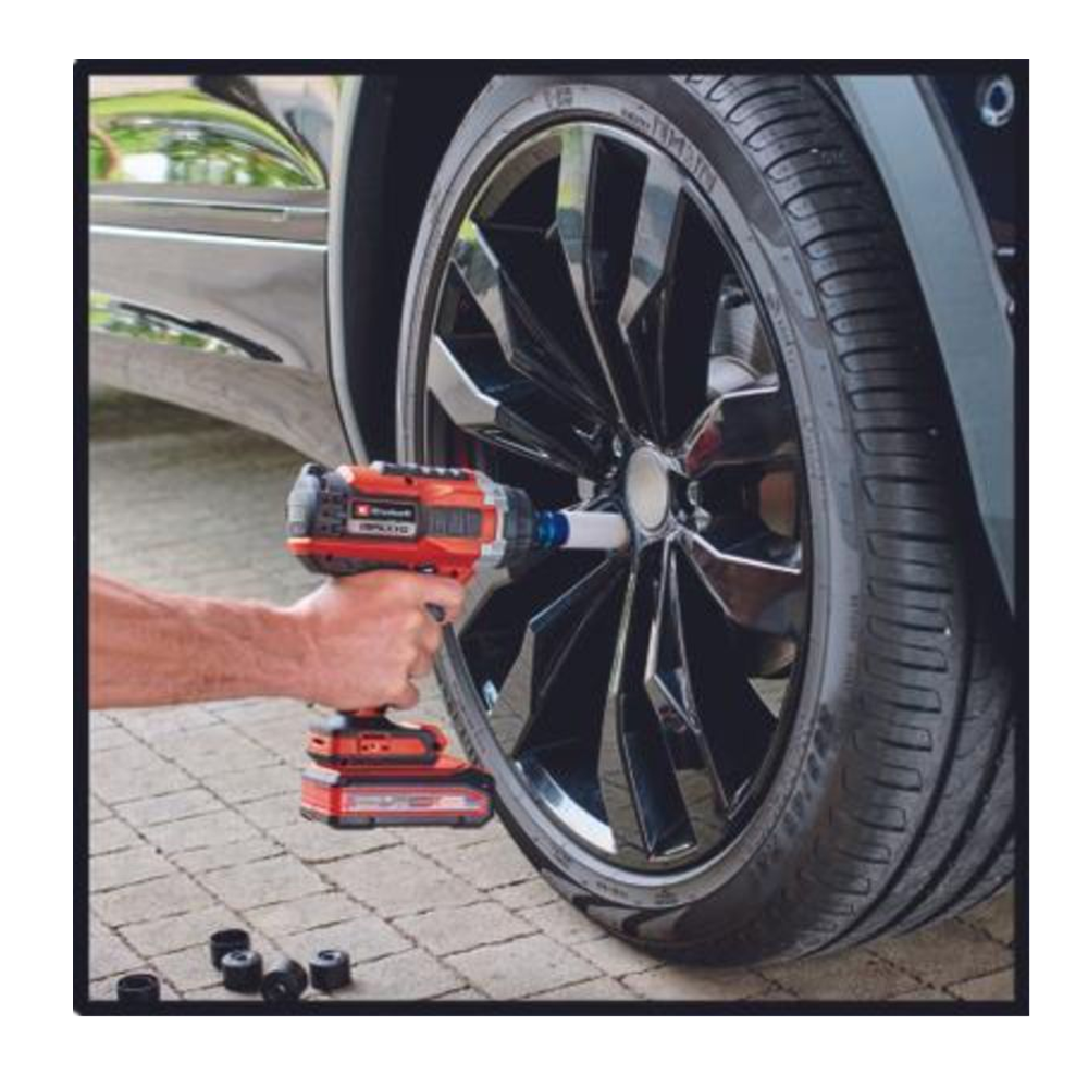 Taladro Pistola Llave Impacto 1/2 18v Bat+ Carg Einhell 4