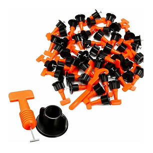 Nivelador Cerámicas Baldosas Porcelana Reutilizables 50 Unds