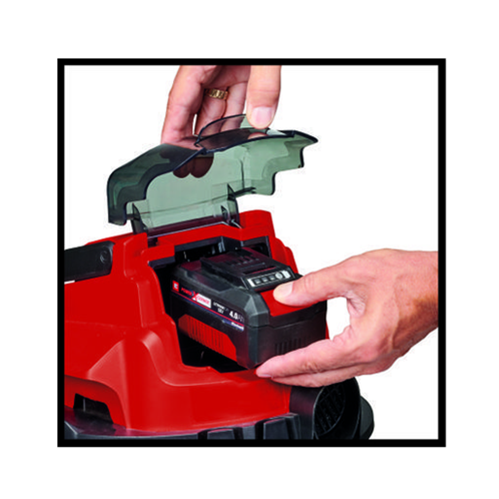 Aspiradora 18v 15lts Polvo/ Agua Bateria + Cargador Einhell 2