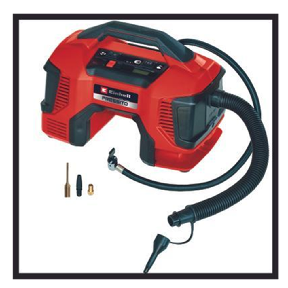 Compresor De Aire Para Auto 10.5bar 18v Bat+ Carg Einhell 2