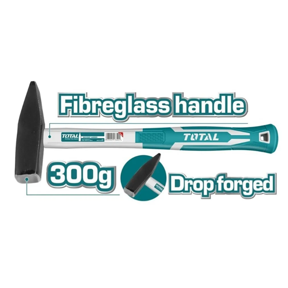 Martillo Hojalatero Peña Mecánico Mango Fv 300gr Tht713006 2