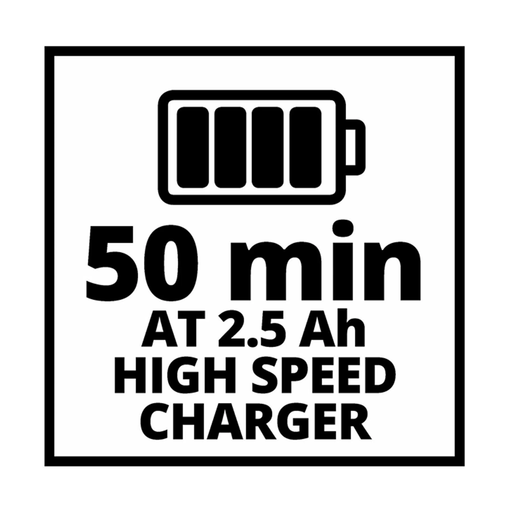 Kit Cargador + Batería 18v 2.5ah Einhell 4512097 2