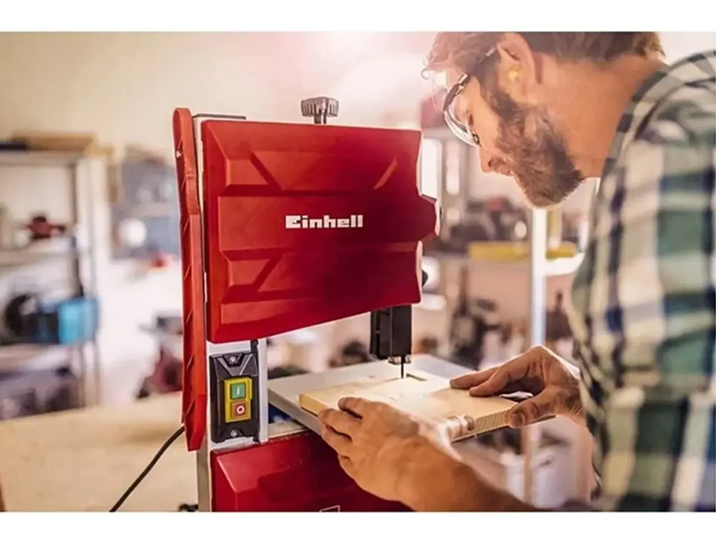 Sierra De Cinta Huincha Banda 250w Tc-sb 200/1 Einhell 4