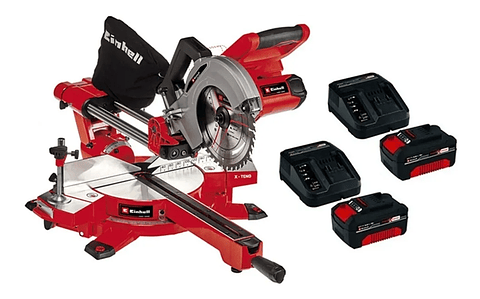 Sierra Ingleteadora Telescópica 36v Bat + Cargador Einhell