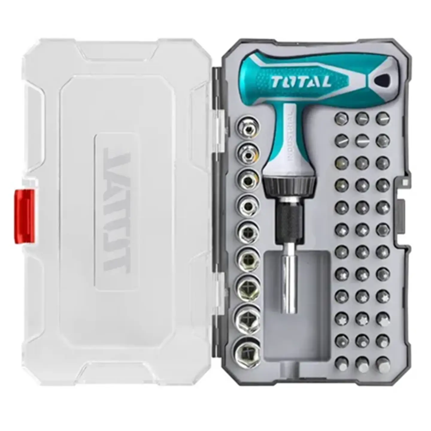 Juego Puntas Destornillador 47 Piezas Total Tacsd30476 1