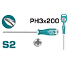 Destornillador Cruz S2 Ph3 200mm Total Tht26ph3200 2
