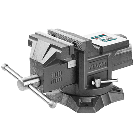 Tornillo De Banco Mecanico Base Giratoria 4 Pulgadas Total