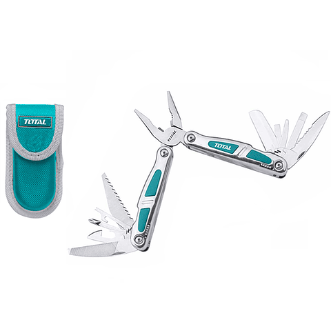 Alicate Camping Cortaplumas Multiuso Navaja 15 En 1 Total