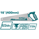 Serrucho Carpintero 16 Pulgadas Total Tht551662d