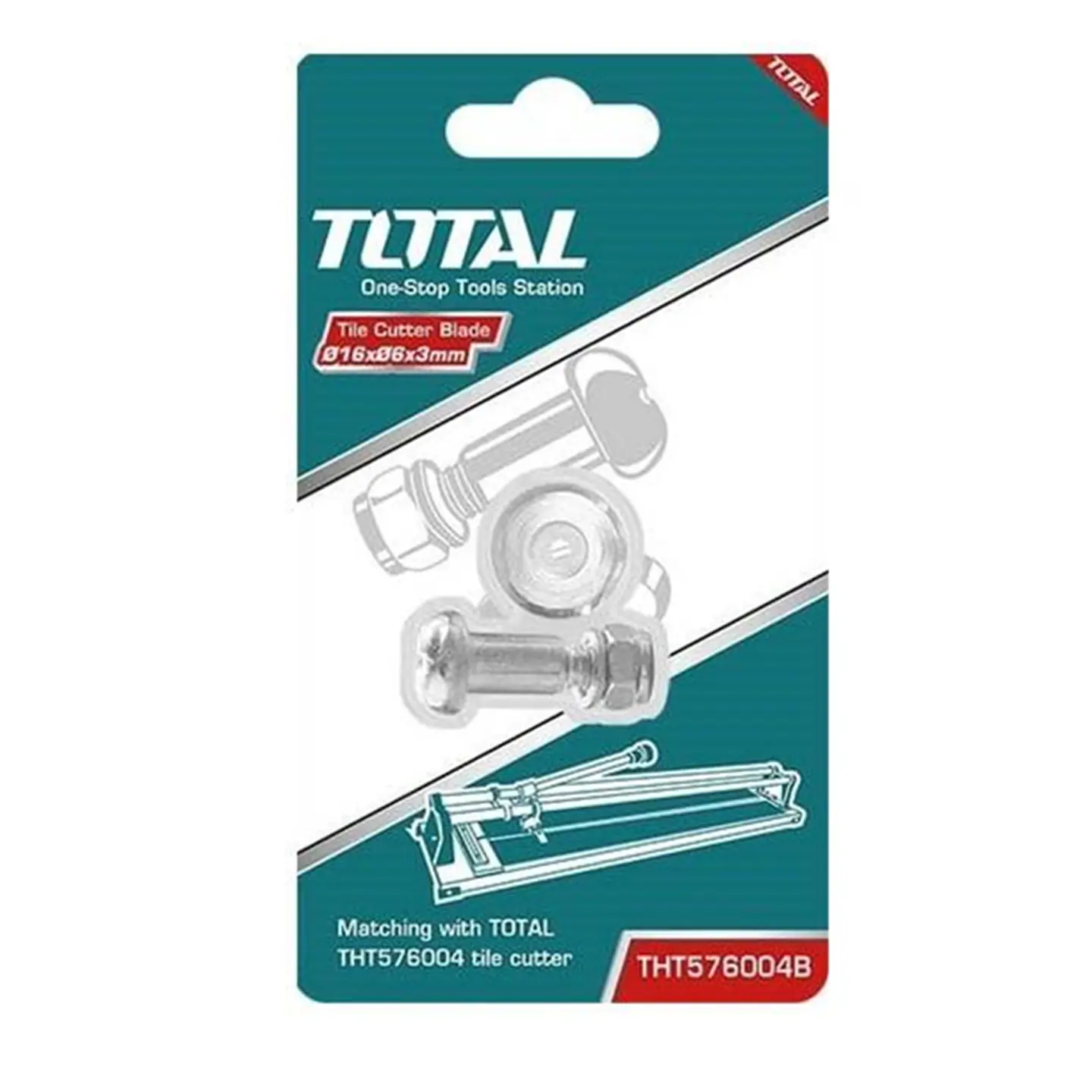 Rueda Repuesto P/ Cortadora De Ceramica 16x6x3 Mm Total 2