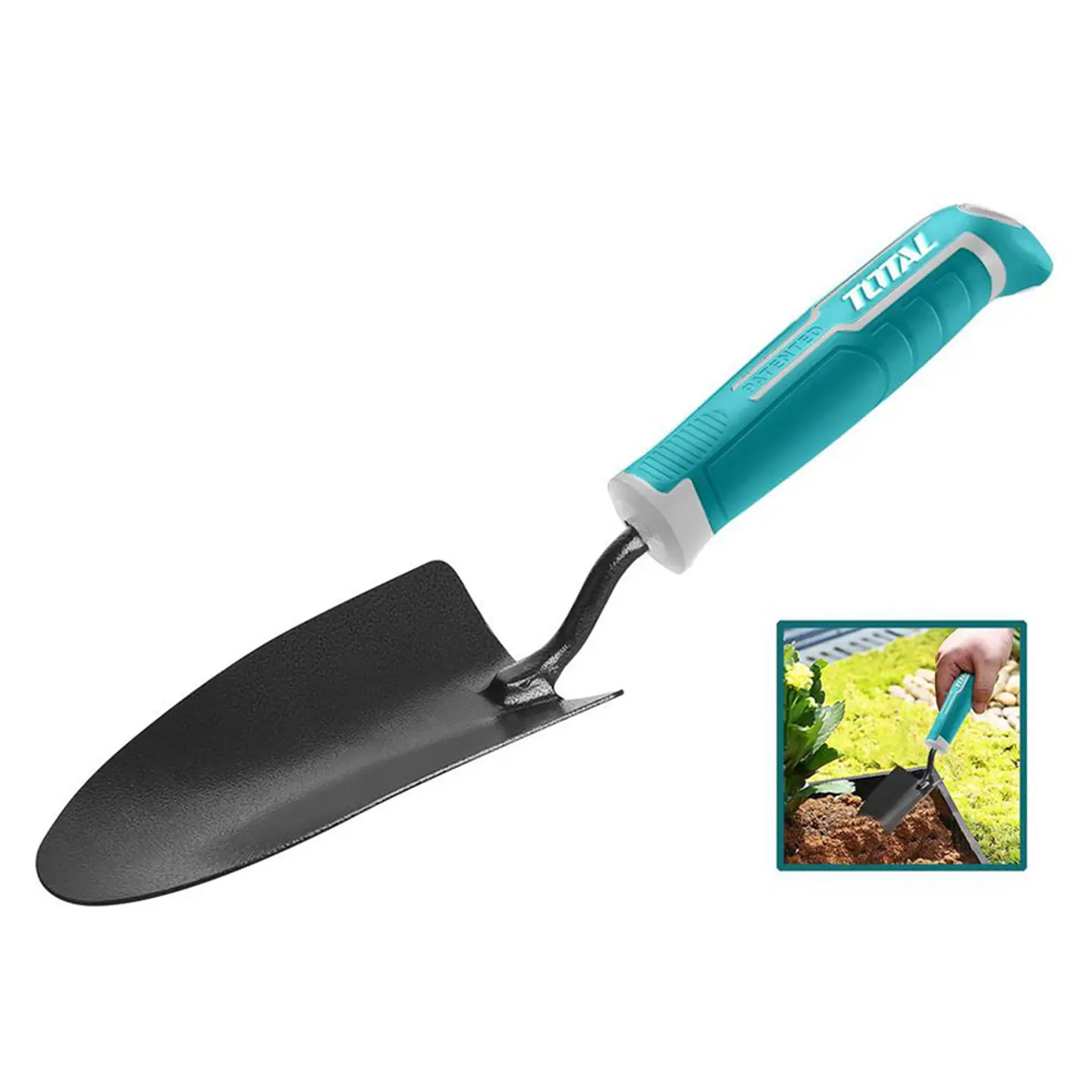 Pala Manual Trasplantadora 340mm De Jardín Total Thftt858 2