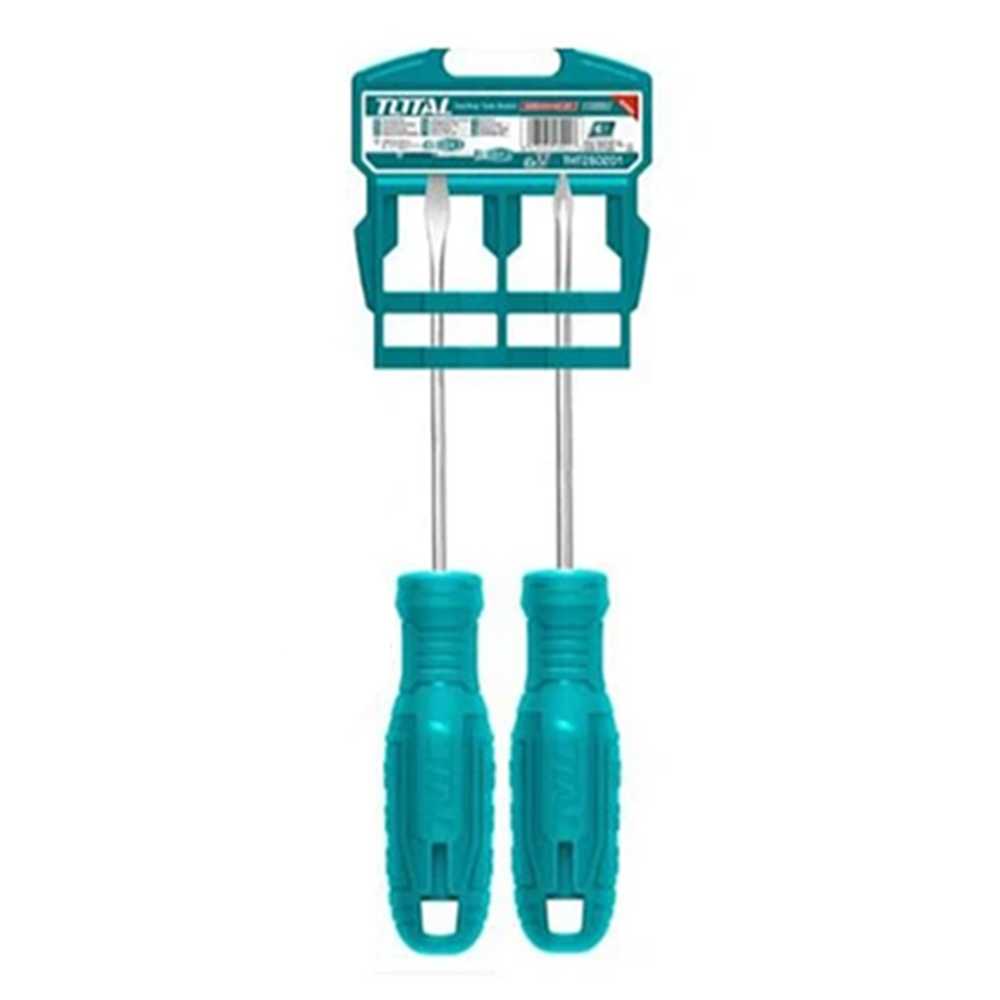Kit Juego Destornilladores 2 Piezas Total Thtdc250201
