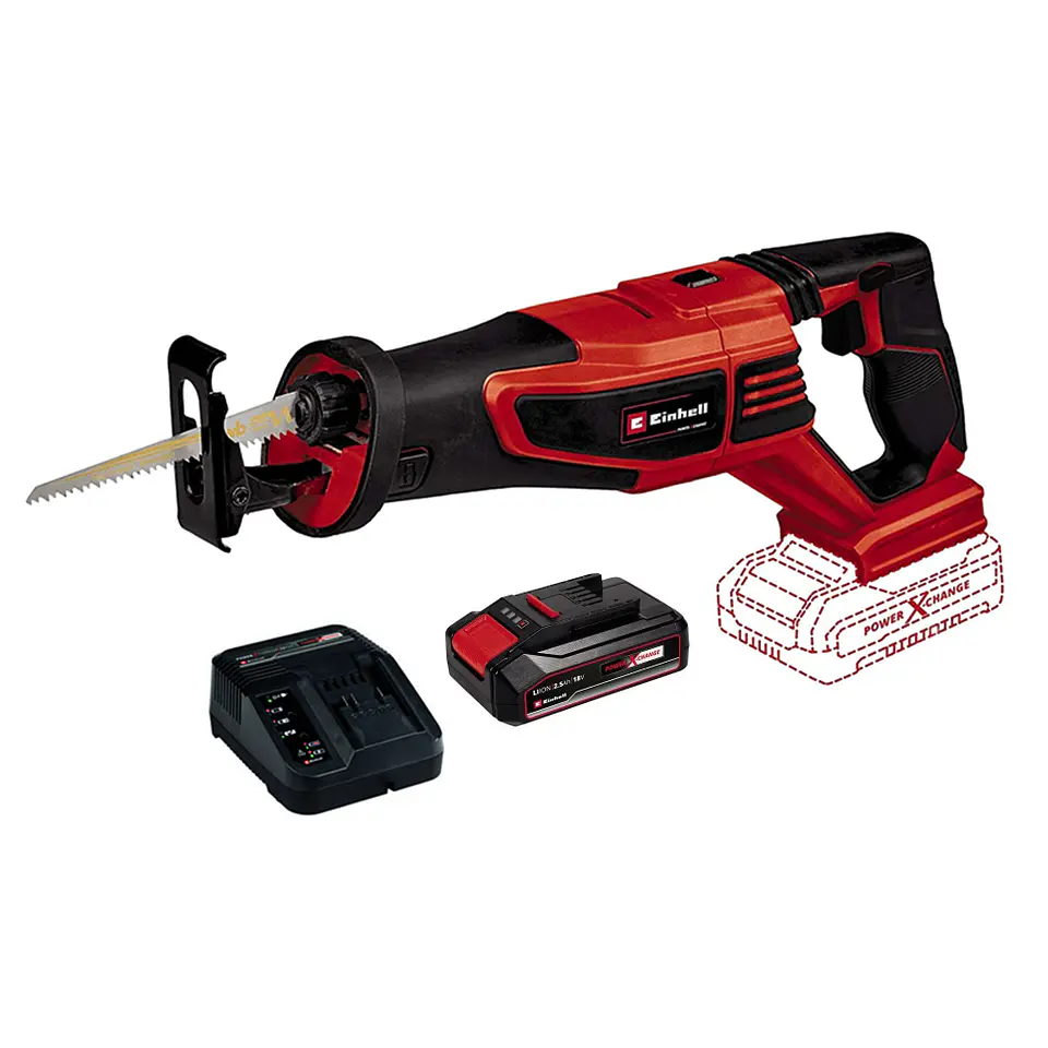 Sierra Sable 18v Bateria + Cargador Einhell 4326310 1