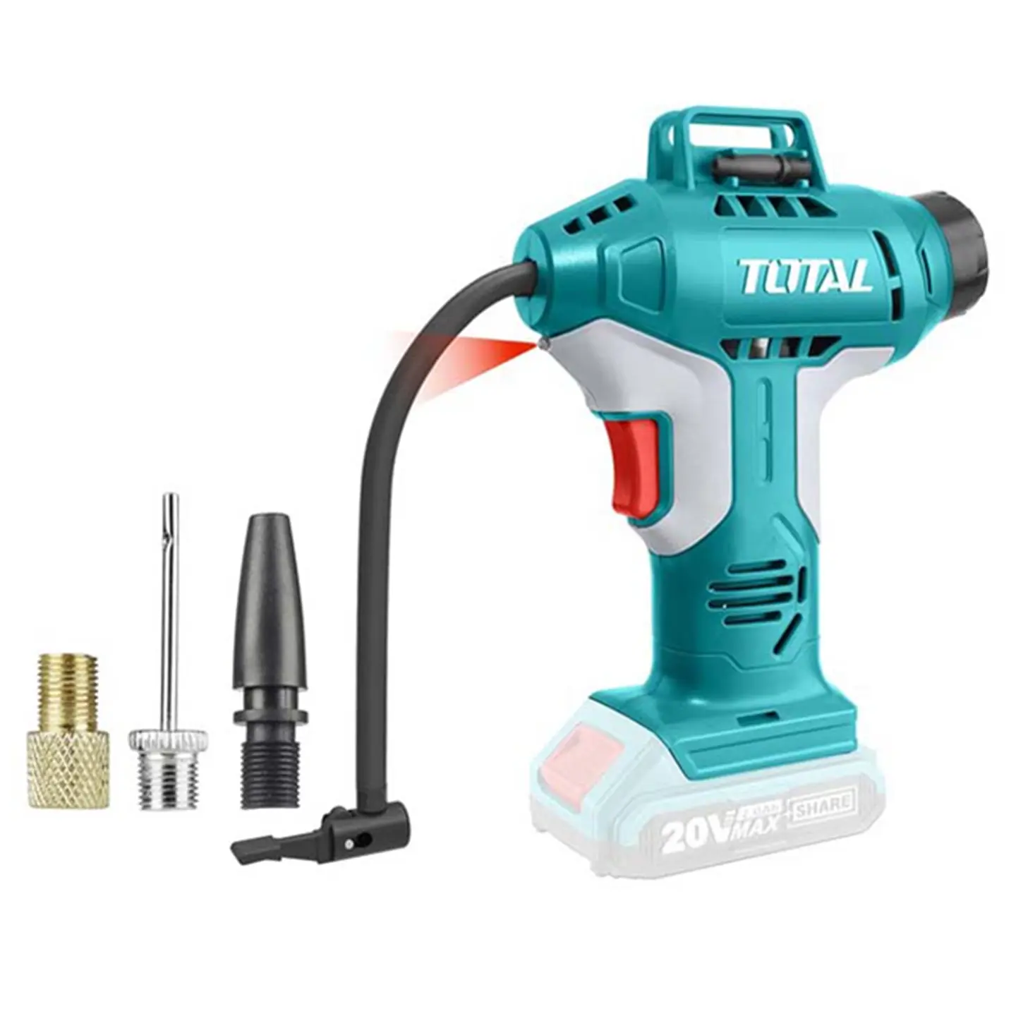 Inflador Compresor Aire 20v Total Tacli2001 1