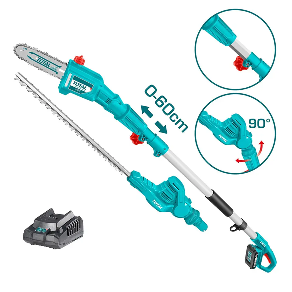 Podador Cortaseto 2 En 1 20v Bateria + Cargador Total TPTS201681 2