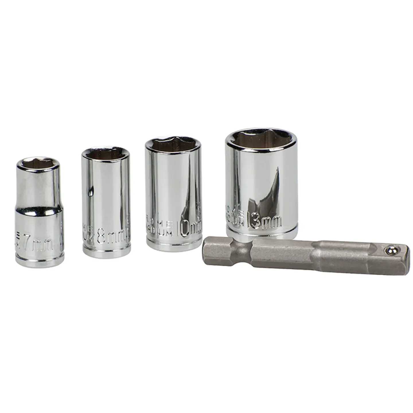 Kit Dados Y Adaptador Para Taladro 5 Piezas Kwb 105110 1