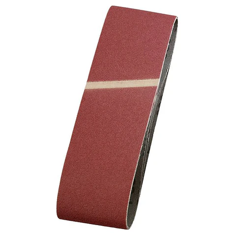 3 Hojas De Lija De Banda 75x533mm Grano 120 Kwb