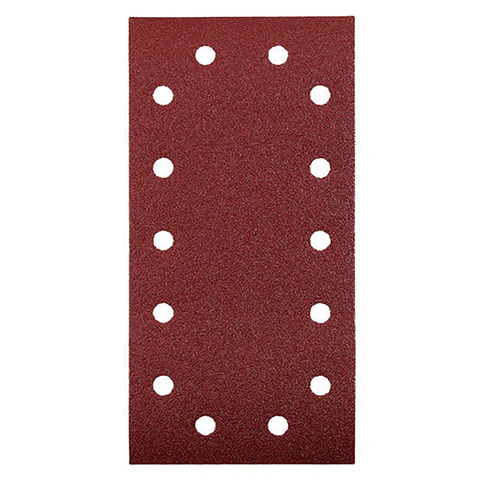 5 Hojas De Lija Abrasivas 115x230mm Grano 80 Kwb