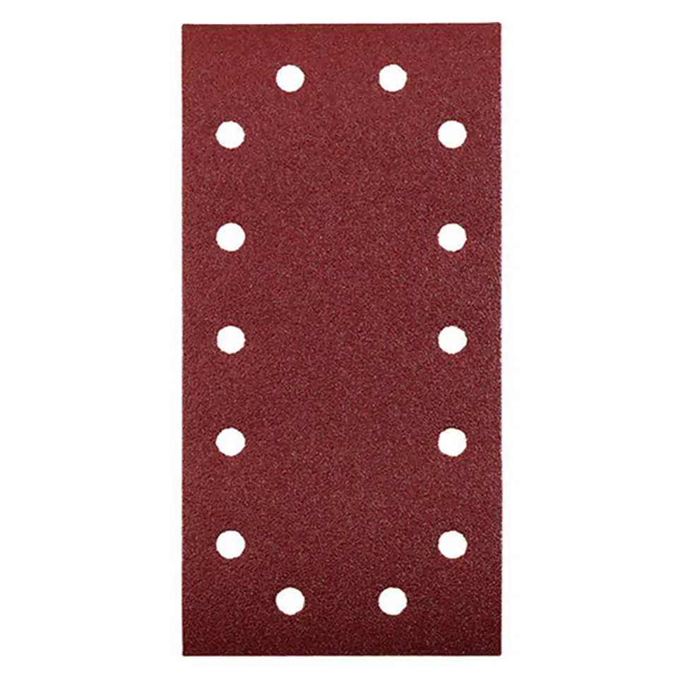 5 Hojas De Lija Abrasivas 115x230mm Grano 80 Kwb 1