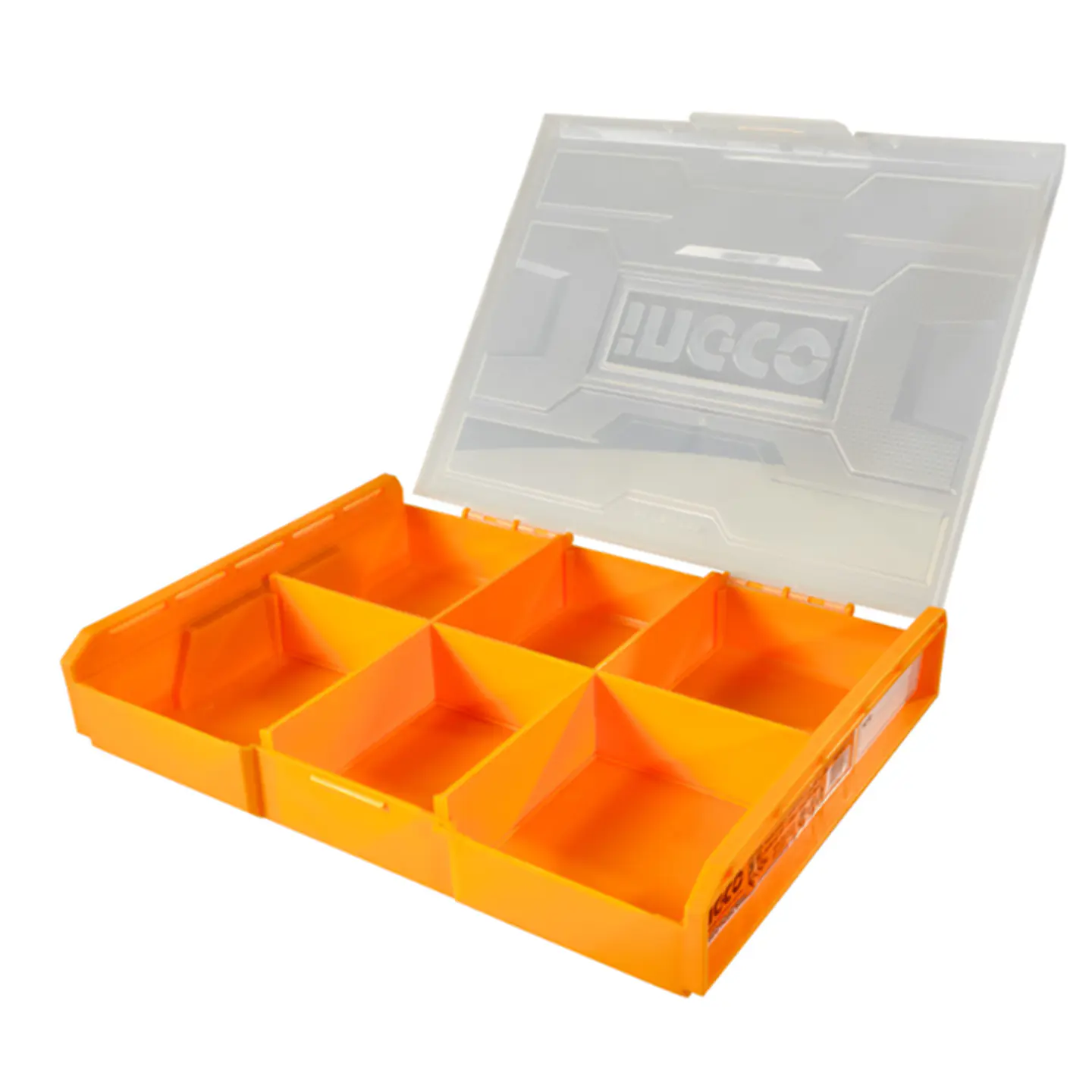 Caja Organizador De Herramientas Accesorios Apilable Ingco 1