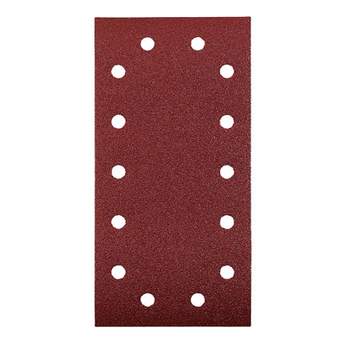 5 Hojas De Lija Abrasivas 115x230mm Grano 40 Kwb