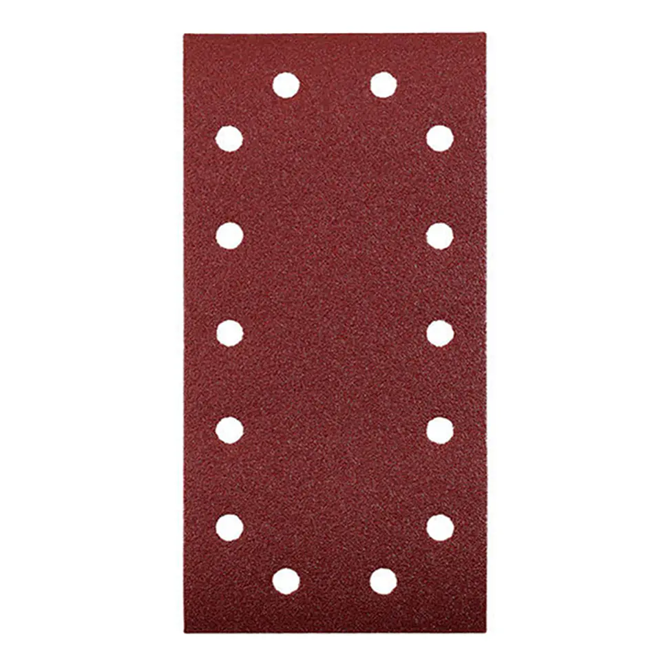 5 Hojas De Lija Abrasivas 115x230mm Grano 40 Kwb 1