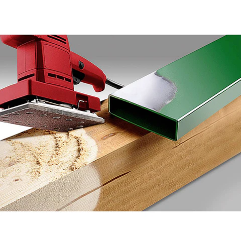 5 Hojas De Lija Abrasivas 115x230mm Grano 80 Kwb