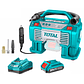 Inflador Compresor Aire 20v Bat+ Carg Total Tacli2002 - Miniatura 1