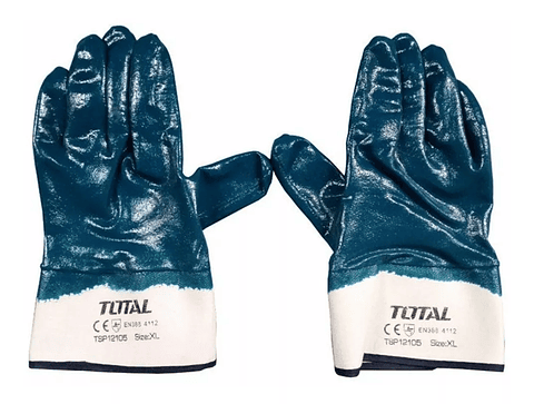 Par De Guantes De Nitrilo Xl Total Tsp12105