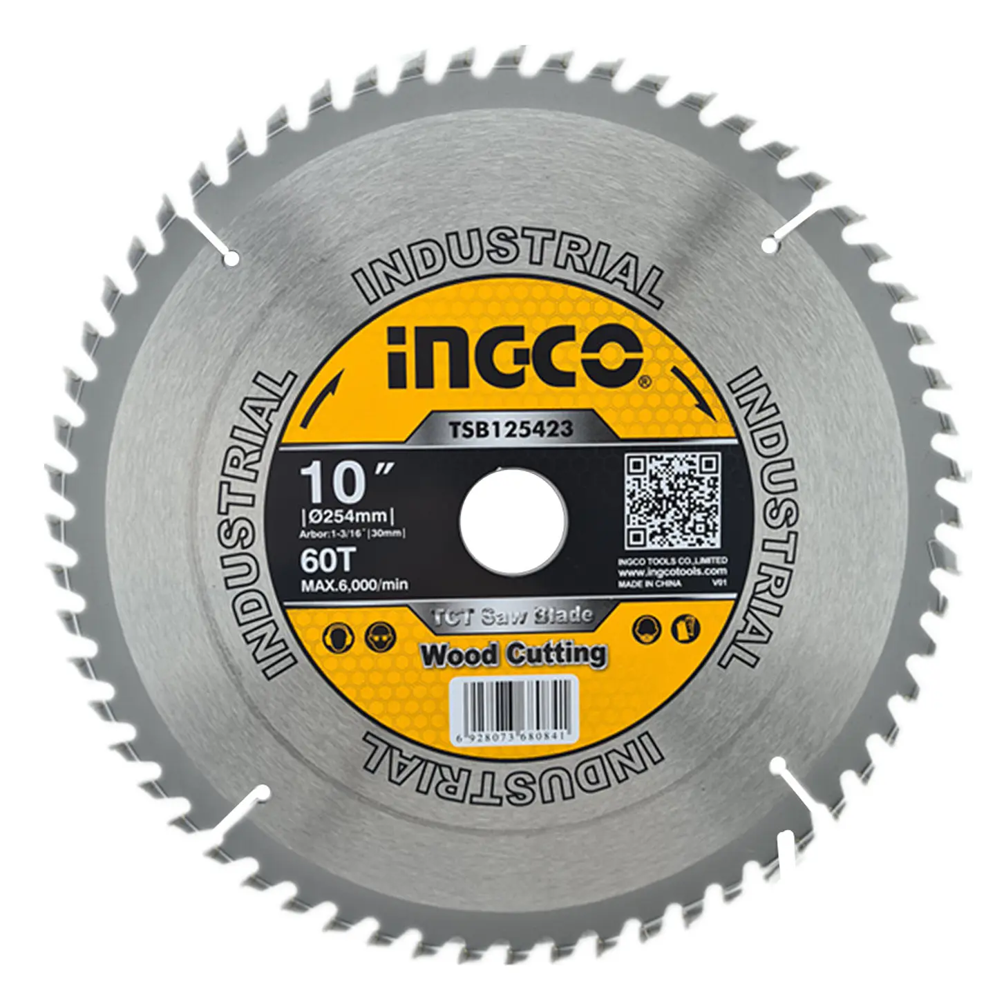 Disco De Corte 60 Dientes 10 Pulgadas Ingco Tsb125423 1