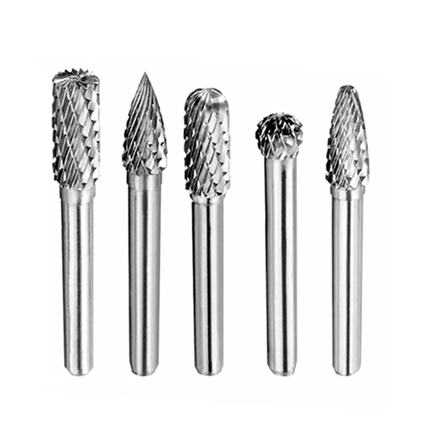 Limas Rotativas Fresa Broca P/ Rectificadora 5 Piezas Total 1