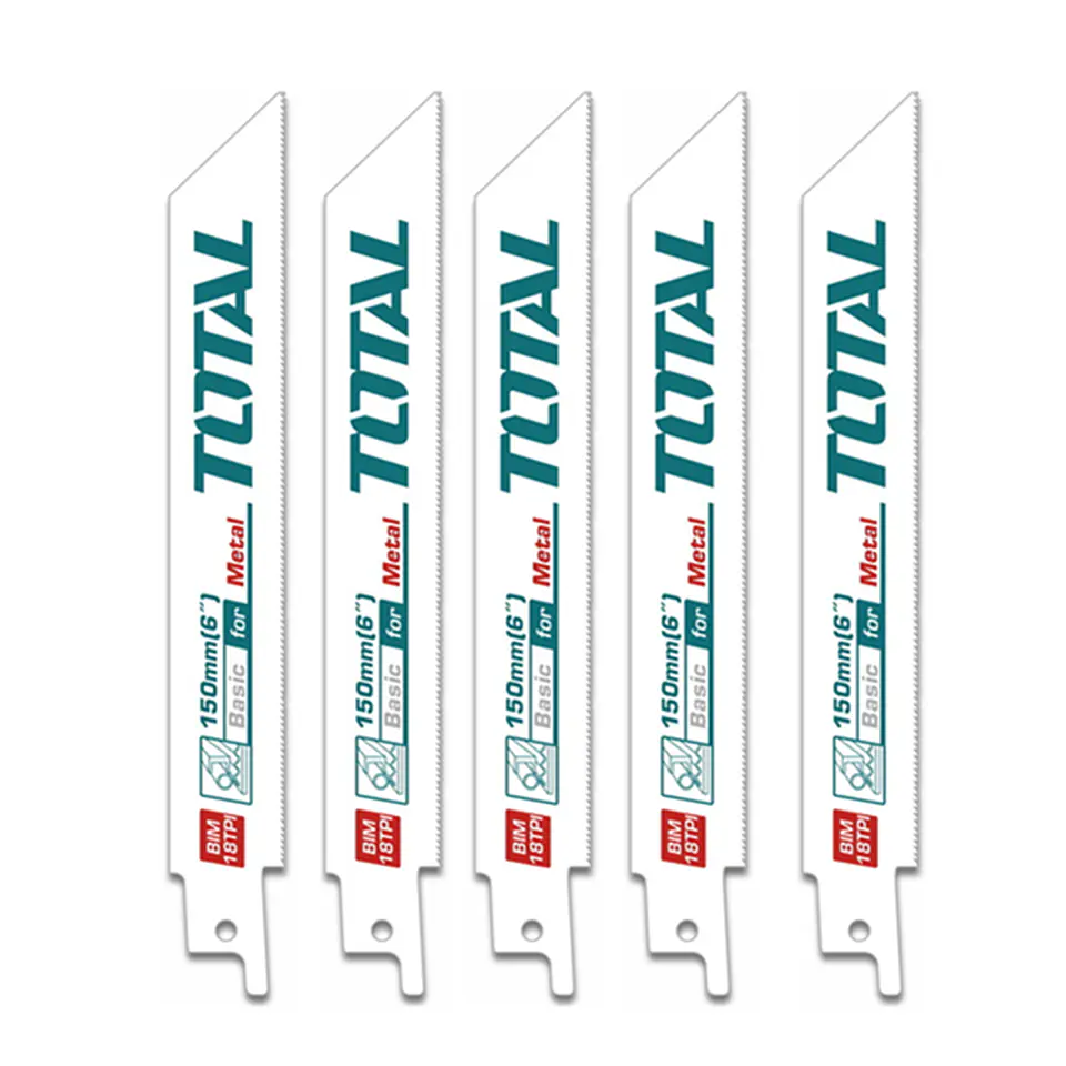 Set Repuesto Hoja Para Sierra Sable Metal 5 Piezas Total 1