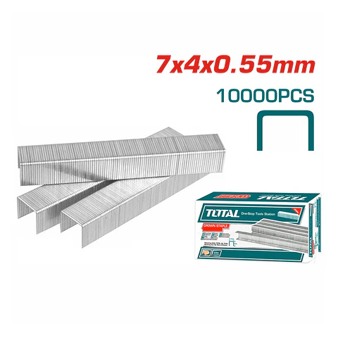 Grapas Corchetes 4x0.55mm P/ Herramienta Amarra Plantas Total