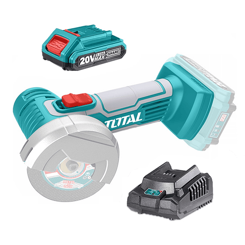 Mini Galletera Esmeril Angular 3 76mm 20v Bat+ Carg Total