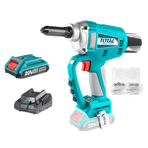 Remachadora Inal mbrica 20v Bat+ Cargador Total Trtli20051