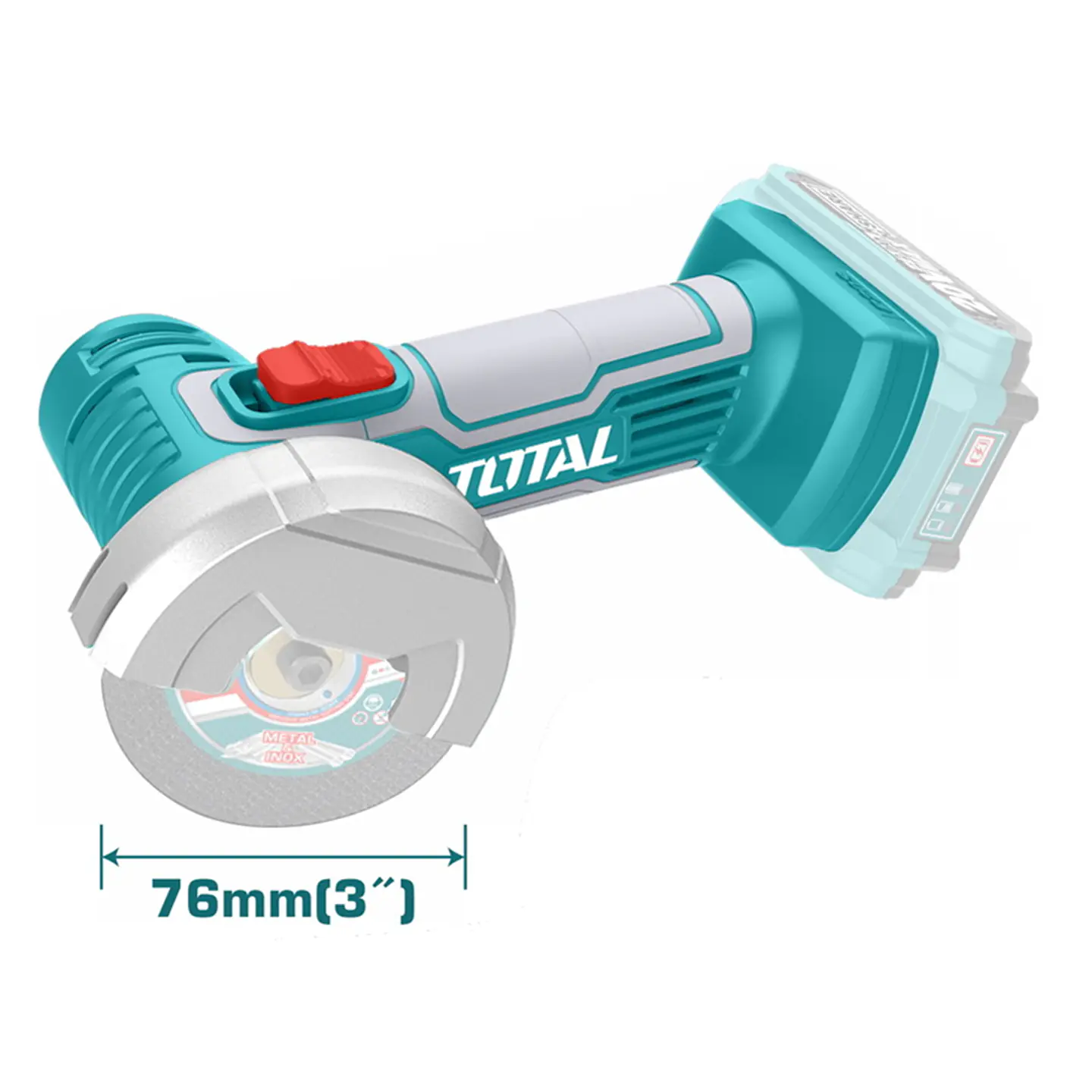 Mini Galletera Esmeril Angular 3 76mm 20v Bat+ Carg Total 2