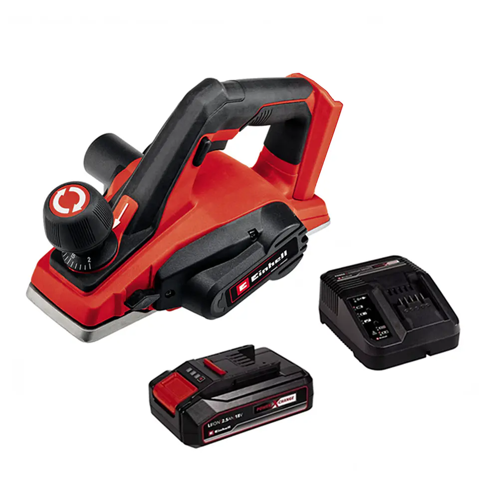 Cepillo Carpintero Inal mbrico 18v Bat+ Cargador Einhell 1